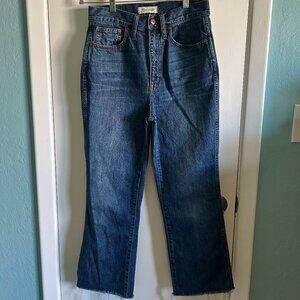 Madewell Rigid Demi-Boot Crop Jeans